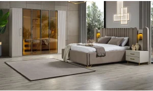 Gold Line Bazalı Karyola (160x200)