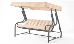 Gondol Krem Antrasit Salıncak