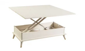 İnci Orta Sehpa (Beyaz)