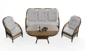 İnci Rattan Kahve Bahçe ve Balkon Takımı