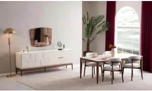İnci Yemek Odası Takımı