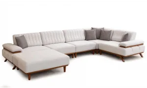 Infinity Beyaz Köşe Koltuk Takımı