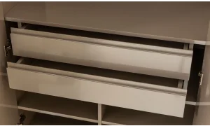 Inox 5 Kapaklı Gardrop