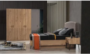 İzgi Bazasız Karyola (160x200)