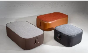 Joker Kahve Dikdörtgen Puf