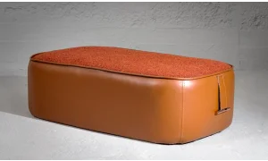 Joker Kahve Dikdörtgen Puf