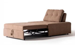 Rest Açılır Yataklı Tekli Kahve Koltuk
