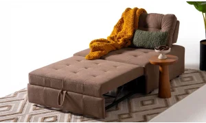 Rest Açılır Yataklı Tekli Kahve Koltuk