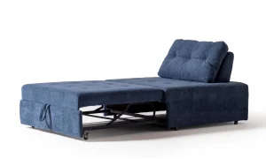 Rest Açılır Yataklı Tekli Lacivert Koltuk