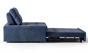 Rest Açılır Yataklı Tekli Lacivert Koltuk