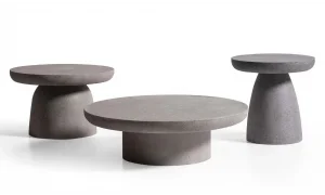 Kappa Gri Orta Sehpa Seti