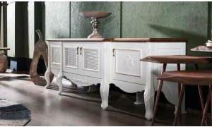 Kervan Yemek Odası Takımı (Krem)