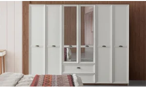 Lara 6 Kapaklı Gardrop