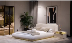 Latte Bazalı Karyola (160x200)