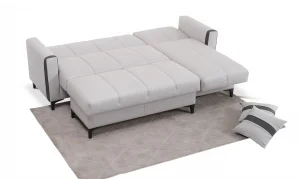 Lily Dinlenmeli Köşe Koltuk Takımı (Puflu)