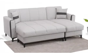 Lily Dinlenmeli Köşe Koltuk Takımı (Puflu)