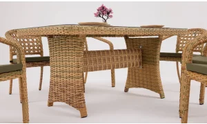 Lima Berlin Bahçe ve Balkon Masa Seti (Elvan)