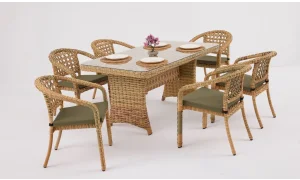 Lima Berlin Bahçe ve Balkon Masa Seti (Elvan)