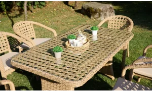 Lima Berlin Bahçe ve Balkon Masa Seti (Eskitme)