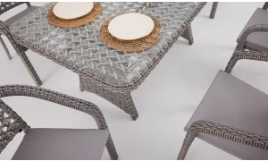 Lima Berlin Bahçe ve Balkon Masa Seti (Stone)