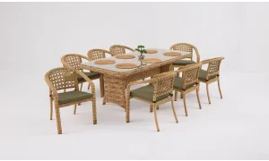 Lima Lizbon Bahçe ve Balkon Masa Seti (Elvan)