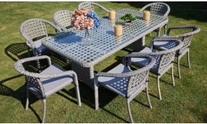 Lima Lizbon Bahçe ve Balkon Masa Seti (Stone)