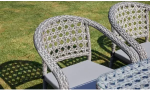 Lima Lizbon Bahçe ve Balkon Masa Seti (Stone)