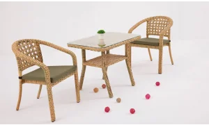 Lima Mali Bahçe ve Balkon Masa Seti (Elvan)