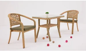 Lima Mali Bahçe ve Balkon Masa Seti (Elvan)