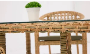 Lima Mali Bahçe ve Balkon Masa Seti (Elvan)