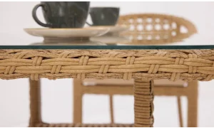 Lima Mali Bahçe ve Balkon Masa Seti (Eskitme)