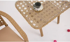 Lima Mali Bahçe ve Balkon Masa Seti (Eskitme)