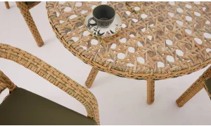 Lima Nepal Bahçe ve Balkon Masa Seti (Elvan)