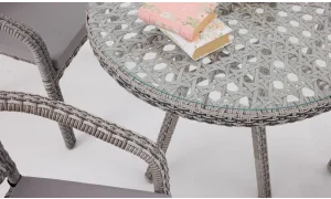 Lima Nepal Bahçe ve Balkon Masa Seti (Stone)