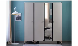 Lion 4 Kapaklı Dolap