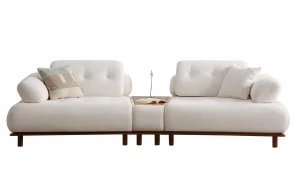 Lois Beyaz Koltuk Takımı