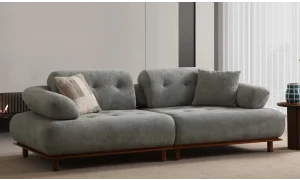 Lois Beyaz Koltuk Takımı