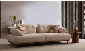 Lois Turuncu Koltuk Takımı