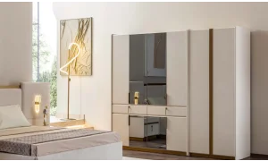 Loren 6 Kapaklı Gardrop