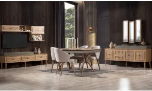 Modernia Yemek Odası Takımı