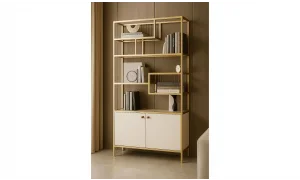 Luna Kapaklı Gold Vitrin