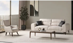 Magnora Krem Koltuk Takımı