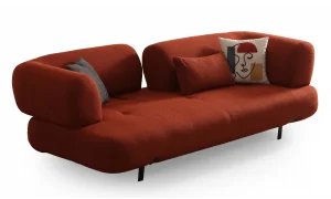 Manetti Yataklı Kırmızı Koltuk Takımı