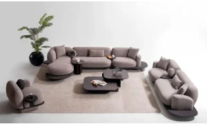 Melo Dinlenmeli Köşe Koltuk Takımı