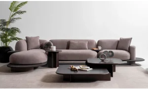 Melo Dinlenmeli Köşe Koltuk Takımı