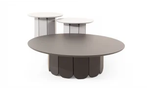 Metro Beyaz Yan Sehpa