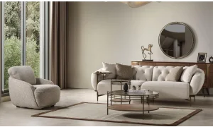 Meva Chester 3lü Koltuk