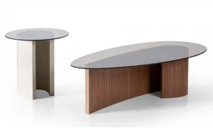 Milano Ceviz Orta Sehpa Seti