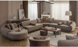 Milano Dinlenmeli Köşe Koltuk Takımı (Maxi)