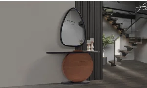 Milano Meşe Dresuar ve Ayna